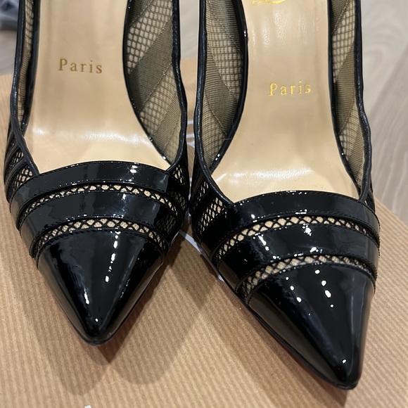 Christian Louboutin shoes with original box, bags, and extra heel pins. - Picture 2 of 6